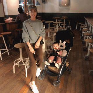 Band-waist Jogger Knit Pants