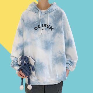 Tie Dye Print Hoodie