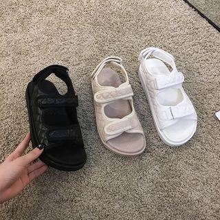 Quilted Sandals