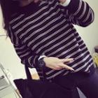 Striped Sweater Stripe - Black & White - One Size