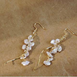 Freshwater Pearl Drop Earring / Clip-on Earring