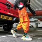 Chinese Characters Cargo Pants