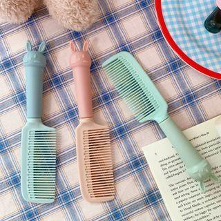 Rabbit Ear Plastic Hair Comb