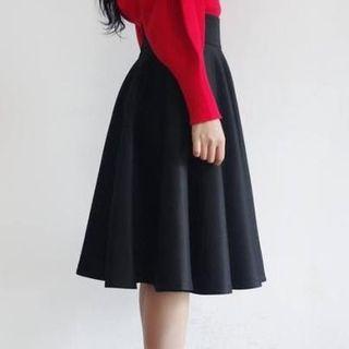 A-line Neoprene Skirt