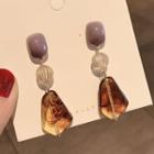 Acrylic Dangle Earring 1 Pair - As Shown In Figure - One Size