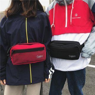 Mesh Panel Lightweight Belt Bag