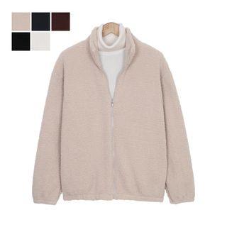 Zip-up Sherpa Fleece Jacket