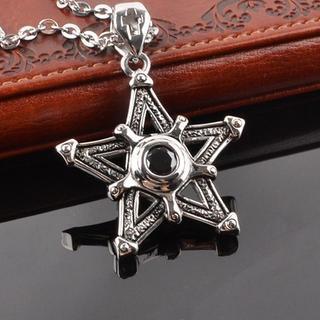 Star Titanium Steel Necklace
