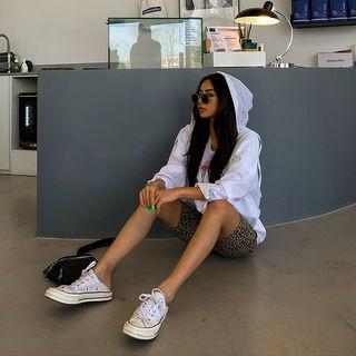 Hooded Loose-fit Shirt