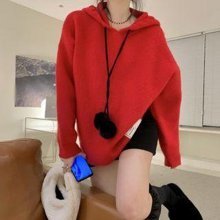 Hood Sweater Red - One Size