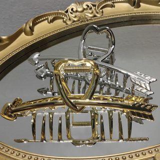 Heart & Arrow Hair Claw