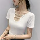 Chain Strap Short-sleeve T-shirt