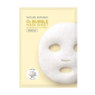 Nature Republic - O2 Bubble Mask Sheet (lotus) 1pc