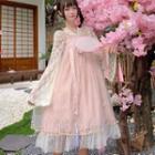 Traditional Chinese Long-sleeve Top / Sleeveless Dress