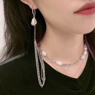 Freshwater Pearl Layered Choker