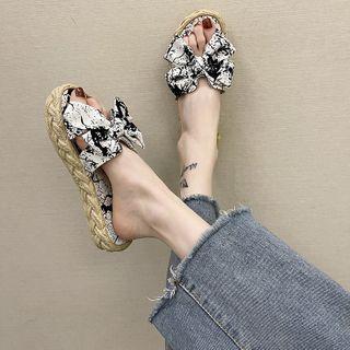 Bow Espadrille Sandals