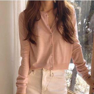 Lightweight Button Cardigan