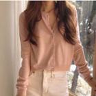 Lightweight Button Cardigan