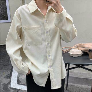 Long Sleeve Pocket Detail Shirt
