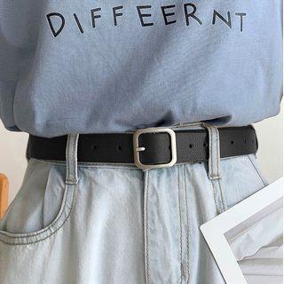 Square Buckle Belt / Set (various Designs)