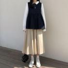 Vest / Midi Skirt / Shirt