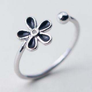 925 Sterling Sliver Flower Ring