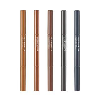 The Face Shop - Designing Matte Eyebrow Pencil (5 Colors) #04 Dark Brown