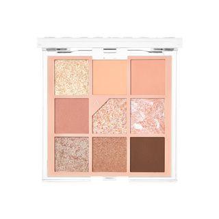 Unleashia - Glitterpedia Eye Palette - 3 Types N 3 All Of Coral Pink