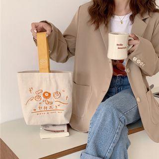 Embroidered Lunch Bag
