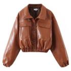 Croc Grain Jacket
