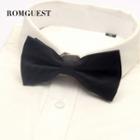 Striped Bow Tie Black - One Size