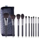 Set Of 10: Makeup Brush Set Of 10: Black - One Size
