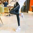 Lettering Yoga Leggings