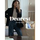 Single-breasted Slit-back Jacket One Size