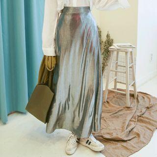 L Me A-line Maxi Skirt