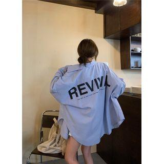 Lettering Shirt / Cropped Camisole Top / Shorts