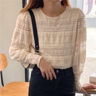 Round Neck Lace Top