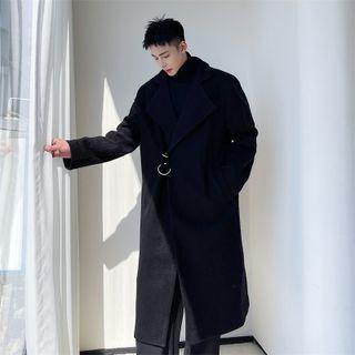 Hoop Accent Long Coat