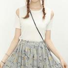 Short Sleeve Cutout T-shirt