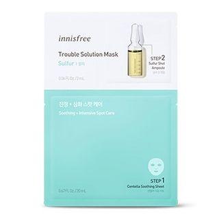 Innisfree - Trouble Solution Mask - 3 Types Sulfur