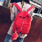 Letter Strap Backpack