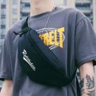 Lettering Oxford Belt Bag