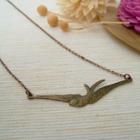 Flying Bird Necklace Copper - One Size