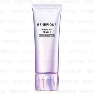 Shiseido - Benefique White Uv Genius Essence Spf 50+ Pa++++ 50g