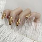 Faux Nail Patch Gold - One Size