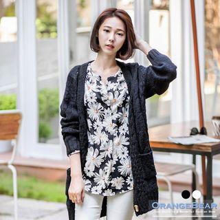 Floral Print V-neck Top