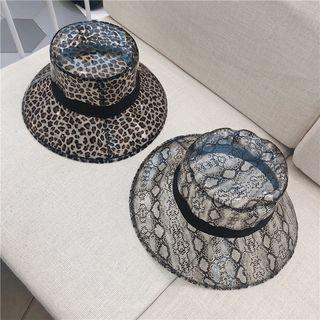 Transparent Pattern Bucket Hat