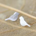 Alloy Bird Earring 1 Pair - As Shown In Figure - One Size