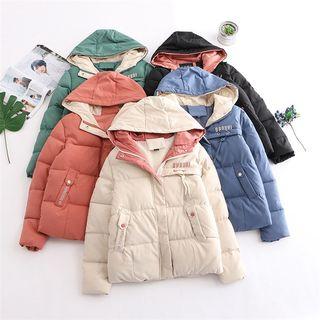 Color-block Padded Parka
