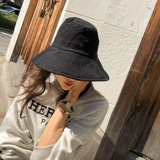 Wide Corduroy Bucket Hat